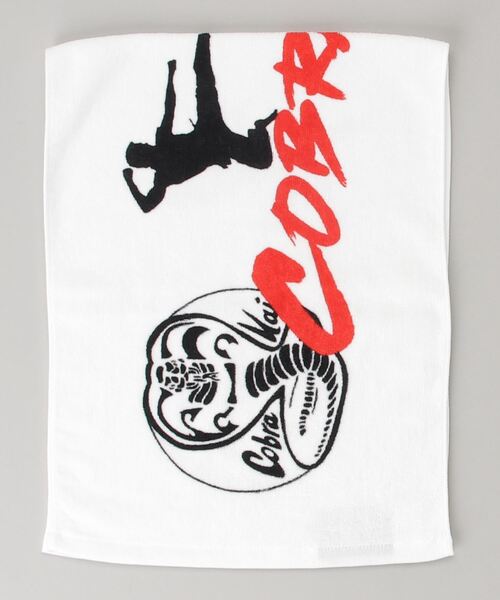 TOKYO CULTUART by BEAMS（トウキョウカルチャートバイビームス）の「COBRA KAI (コブラ会) / コブラ会 タオル（タオル・メンズ・ホワイト/ブラック・ONE SIZE）」の10枚目の写真