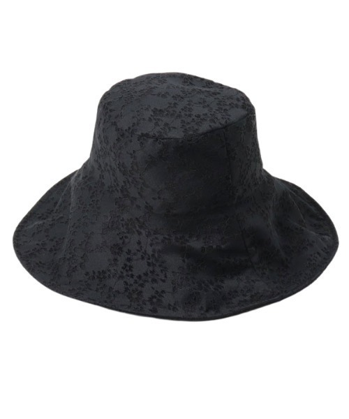 EIMY ISTOIRE（エイミーイストワール）の「ソフトレースシアーバケットハット（ハット・レディース・ラベンダー/ブラック/ブルー・FREE）」の19枚目の写真