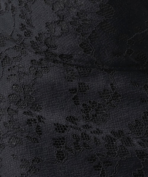 EIMY ISTOIRE（エイミーイストワール）の「ソフトレースシアーバケットハット（ハット・レディース・ラベンダー/ブラック/ブルー・FREE）」の18枚目の写真