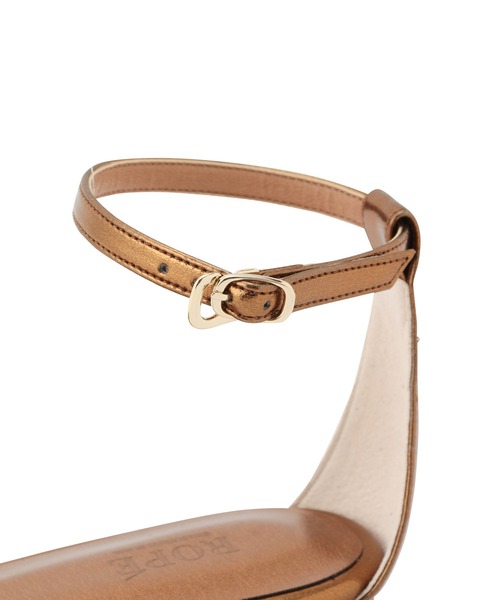 ROPE'（ロペ）の「スクエアフラットサンダル（サンダル・レディース・シルバー/その他1・37.5/36.5/35.5）」の6枚目の写真