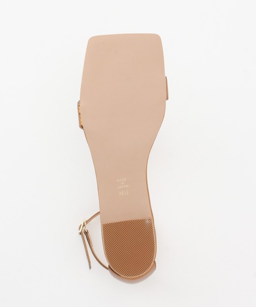 ROPE'（ロペ）の「スクエアフラットサンダル（サンダル・レディース・シルバー/その他1・37.5/36.5/35.5）」の13枚目の写真