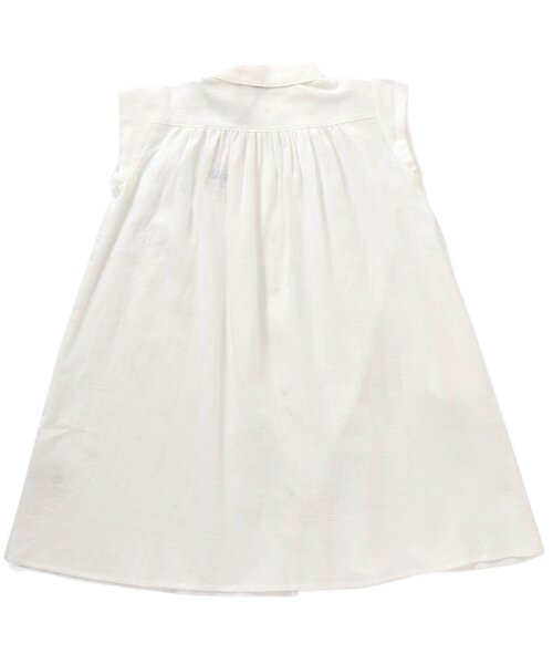 Seraph（セラフ）の「/シャツギャザーワンピース（ワンピース・キッズ・オフホワイト/ラベンダー/レッド・130/80/110/95/120/90/100/140）」の5枚目の写真