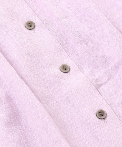 Seraph（セラフ）の「/シャツギャザーワンピース（ワンピース・キッズ・オフホワイト/ラベンダー/レッド・130/80/110/95/120/90/100/140）」の7枚目の写真