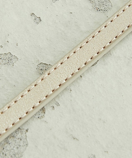 COMME CA ISM（コムサイズム）の「ピンレスベルト（ベルト・レディース・シルバー/オレンジ/マスタード/ガンメタ・FREE）」の7枚目の写真