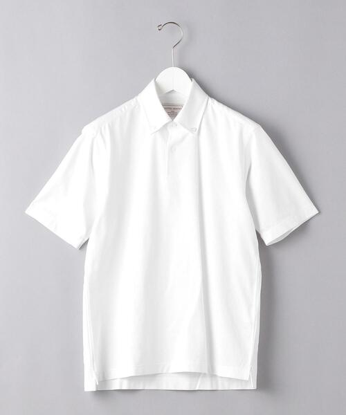 UNITED ARROWS（ユナイテッドアローズ）の「＜UNITED ARROWS＞ ファンクション ジャージー プルオーバー ショート ボタンダウン（ポロシャツ・メンズ・ホワイト/ネイビー/ライトブルー/ダークグレー・X-LARGE/MEDIUM/LARGE/SMALL）」の17枚目の写真