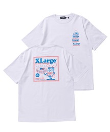 XLARGE�i�G�N�X�g�����[�W�j�́uS/S TEE XLARGE × 123KLAN PIZZA�iT�V���c/�J�b�g�\�[�j�v