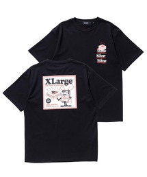 XLARGE�i�G�N�X�g�����[�W�j�́uS/S TEE XLARGE × 123KLAN PIZZA�iT�V���c/�J�b�g�\�[�j�v
