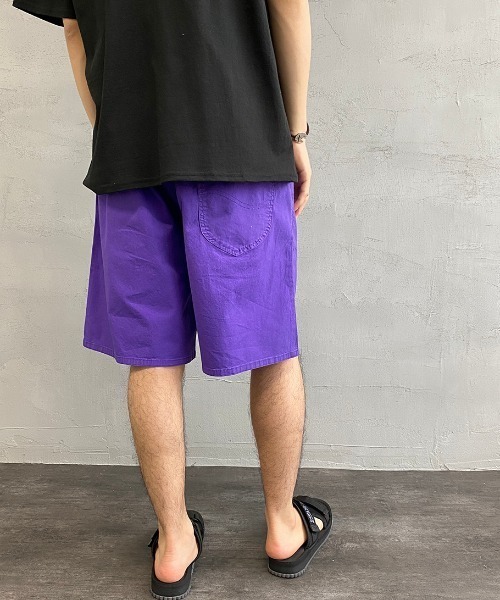 Lee（リー）の「[LEE×JEANS FACTORY/リー×ジーンズファクトリー] 別注 アスレチックロゴショーツ（その他パンツ・メンズ・ベージュ/アイボリー/パープル/イエロー/オリーブ/ブラック/ピンク・M/L）」の20枚目の写真