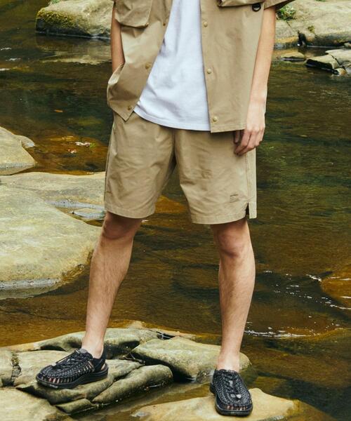 DAIWA（ダイワ）の「【別注】＜DAIWA×green label relaxing＞ アクティブ ショート パンツ（その他パンツ・メンズ・ダークグレー/レッド/ブラック/ベージュ・MEDIUM/SMALL/LARGE）」の3枚目の写真