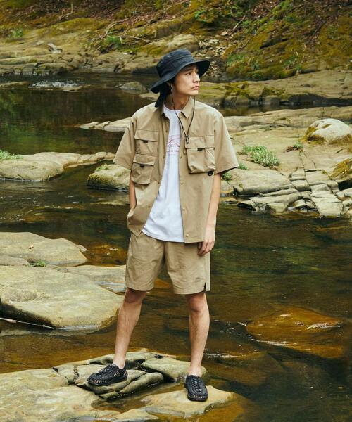 DAIWA（ダイワ）の「【別注】＜DAIWA×green label relaxing＞ アクティブ ショート パンツ（その他パンツ・メンズ・ダークグレー/レッド/ブラック/ベージュ・MEDIUM/SMALL/LARGE）」の8枚目の写真