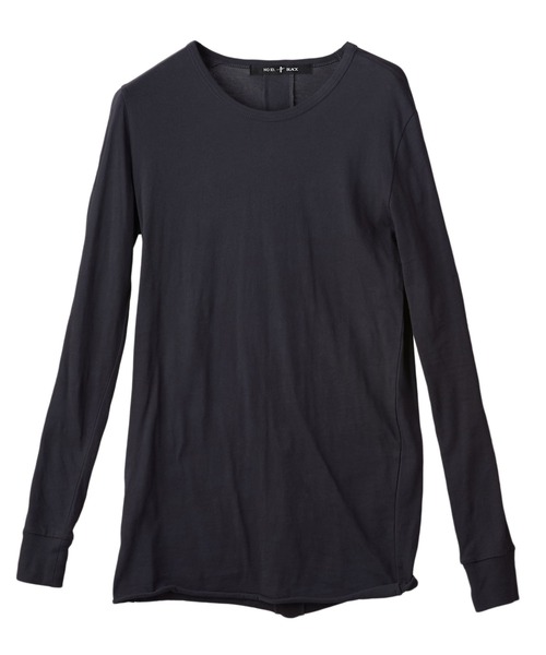 NO ID.（ノーアイディ）の「C天竺チェンジングシームロンT◇（Tシャツ/カットソー・メンズ・ブラック/グレー/ホワイト・1/2）」の7枚目の写真