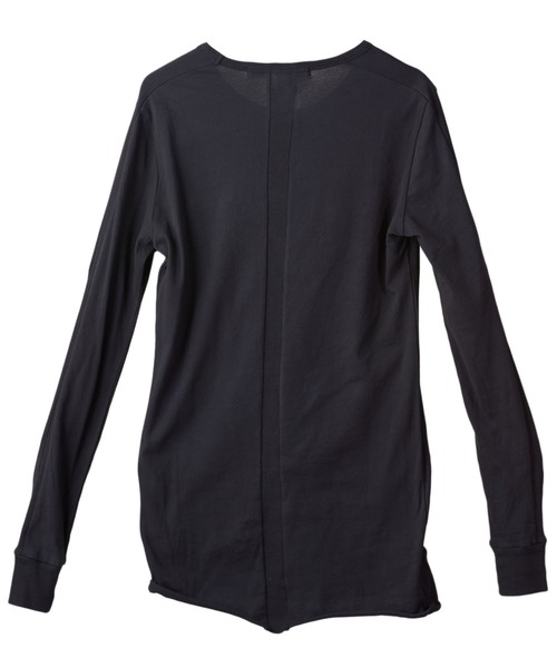 NO ID.（ノーアイディ）の「C天竺チェンジングシームロンT◇（Tシャツ/カットソー・メンズ・ブラック/グレー/ホワイト・1/2）」の8枚目の写真