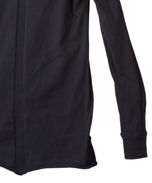 NO ID.（ノーアイディ）の「C天竺チェンジングシームロンT◇（Tシャツ/カットソー・メンズ・ブラック/グレー/ホワイト・1/2）」の12枚目の写真