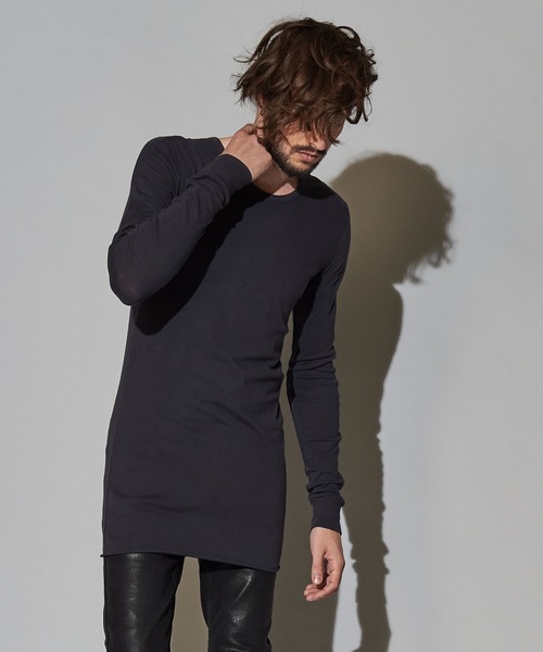 NO ID.（ノーアイディ）の「C天竺チェンジングシームロンT◇（Tシャツ/カットソー・メンズ・ブラック/グレー/ホワイト・1/2）」の17枚目の写真