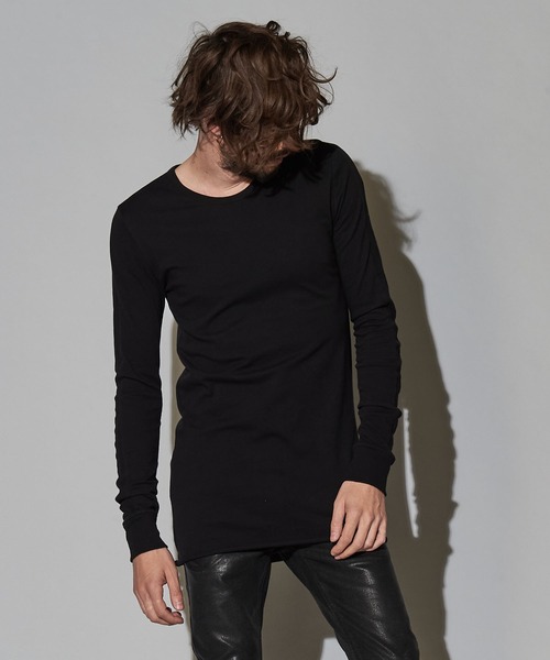 NO ID.（ノーアイディ）の「C天竺チェンジングシームロンT◇（Tシャツ/カットソー・メンズ・ブラック/グレー/ホワイト・1/2）」の18枚目の写真