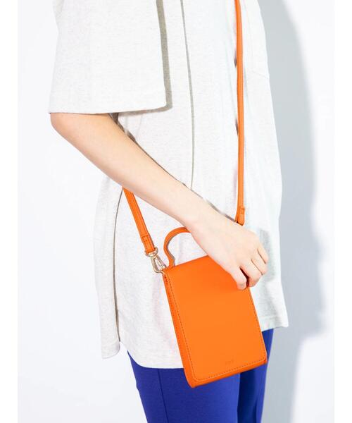 koe（コエ）の「スマホウォレットミニショルダーポーチ*（スマホケース/カバー・レディース・ブラック/イエロー/グリーン/オレンジ/アイボリー・FREE）」の22枚目の写真