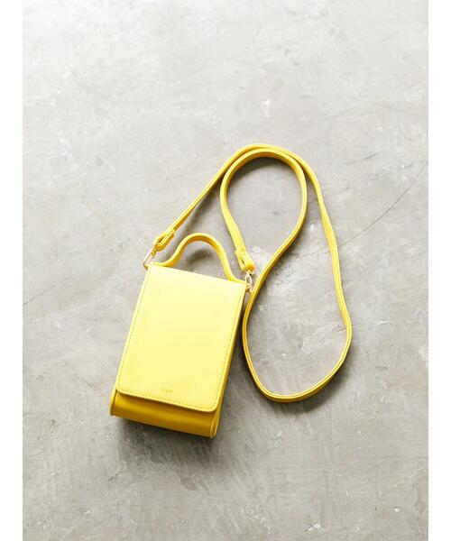 koe（コエ）の「スマホウォレットミニショルダーポーチ*（スマホケース/カバー・レディース・ブラック/イエロー/グリーン/オレンジ/アイボリー・FREE）」の21枚目の写真