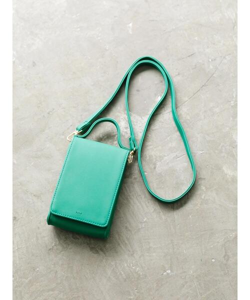 koe（コエ）の「スマホウォレットミニショルダーポーチ*（スマホケース/カバー・レディース・ブラック/イエロー/グリーン/オレンジ/アイボリー・FREE）」の20枚目の写真