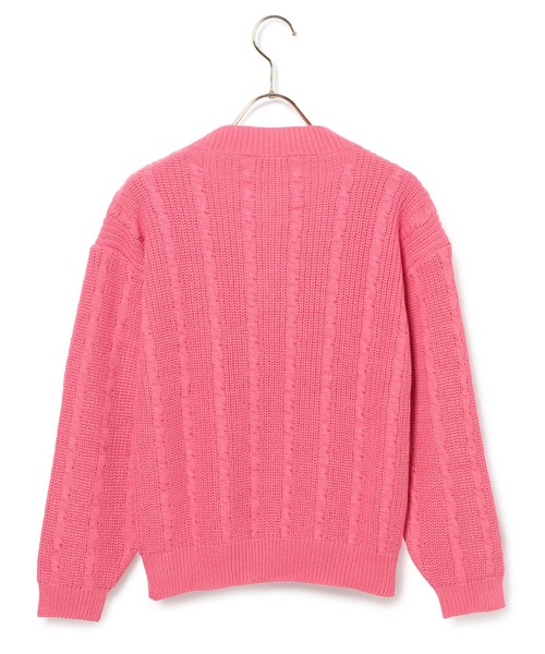 MADEMOISELLE ROPE'（マドモアゼル ロペ）の「【Tach Clothing】パオショートカーディガン（カーディガン/ボレロ・レディース・ピンク・FREE）」の2枚目の写真