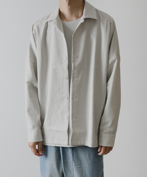 ATTACHMENT（アタッチメント）の「WOOL TWILL L/S SHIRTS（シャツ/ブラウス・メンズ・オフホワイト/ブラック/ブラウン・2/1/3）」の17枚目の写真