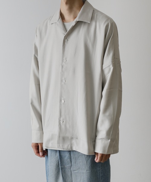 ATTACHMENT（アタッチメント）の「WOOL TWILL L/S SHIRTS（シャツ/ブラウス・メンズ・オフホワイト/ブラック/ブラウン・2/1/3）」の18枚目の写真