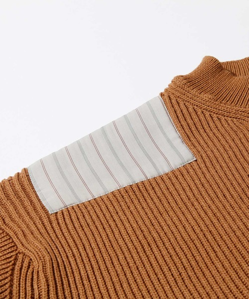 F/CE. （エフシーイー）の「F/CE. SHORT HUNTING KNIT PO / エフシーイー ショート ハンティング ニット プルオーバー（ニット/セーター・レディース・ベージュ/キャメル/ブラック・FREE）」の10枚目の写真