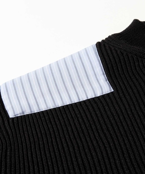 F/CE. （エフシーイー）の「F/CE. SHORT HUNTING KNIT PO / エフシーイー ショート ハンティング ニット プルオーバー（ニット/セーター・レディース・ベージュ/キャメル/ブラック・FREE）」の9枚目の写真