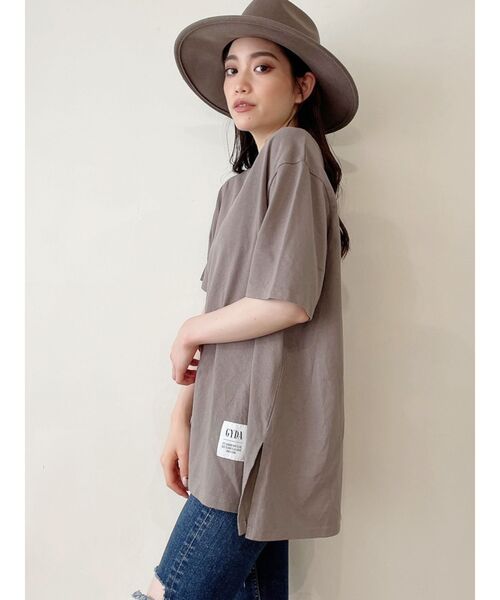 GYDA(ジェイダ)の「BBB BIGTシャツ(Tシャツ/カットソー・レディース・ブラック/ベージュ/オフホワイト・FREE)」の19枚目の写真