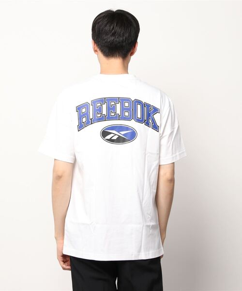 Reebok(リーボック)の「プレミアム ファンデーション ショートスリーブ Tシャツ / Premium-Foundation Short Sleeve T-Shirt(Tシャツ/カットソー・メンズ・ホワイト/ブラック/ゴールド系その他・SMALL/MEDIUM/LARGE/X-LARGE/XX-LARGE/X-SMALL/XXX-LARGE)」の18枚目の写真