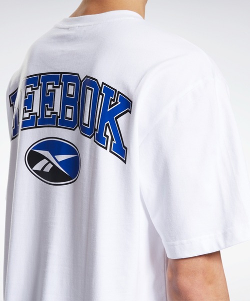 Reebok(リーボック)の「プレミアム ファンデーション ショートスリーブ Tシャツ / Premium-Foundation Short Sleeve T-Shirt(Tシャツ/カットソー・メンズ・ホワイト/ブラック/ゴールド系その他・SMALL/MEDIUM/LARGE/X-LARGE/XX-LARGE/X-SMALL/XXX-LARGE)」の6枚目の写真