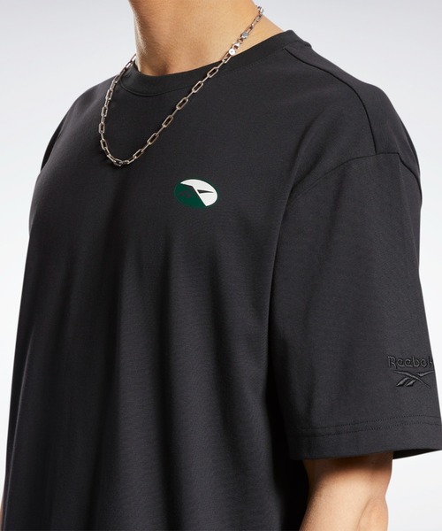 Reebok(リーボック)の「プレミアム ファンデーション ショートスリーブ Tシャツ / Premium-Foundation Short Sleeve T-Shirt(Tシャツ/カットソー・メンズ・ホワイト/ブラック/ゴールド系その他・SMALL/MEDIUM/LARGE/X-LARGE/XX-LARGE/X-SMALL/XXX-LARGE)」の8枚目の写真