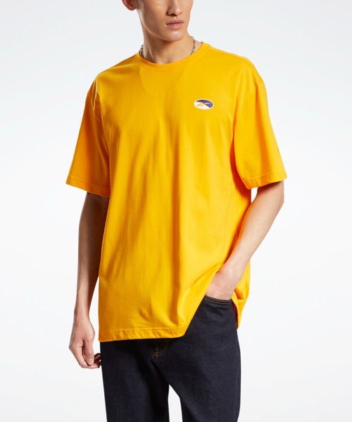 Reebok(リーボック)の「プレミアム ファンデーション ショートスリーブ Tシャツ / Premium-Foundation Short Sleeve T-Shirt(Tシャツ/カットソー・メンズ・ホワイト/ブラック/ゴールド系その他・SMALL/MEDIUM/LARGE/X-LARGE/XX-LARGE/X-SMALL/XXX-LARGE)」の10枚目の写真