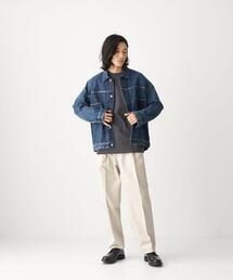 CITEN | ＜CITEN（シテン）＞2プリーツ ワイドチノ パンツ(チノパンツ)