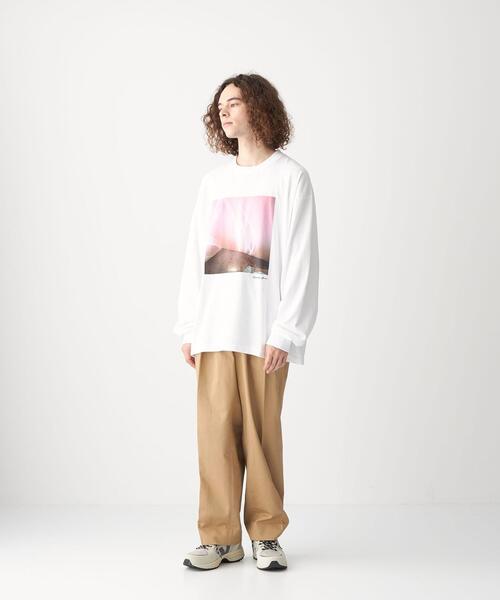 CITEN(シテン)の「<CITEN(シテン)>2プリーツ ワイドチノ パンツ(チノパンツ・メンズ・ライトグレー/ベージュ・M/L)」の7枚目の写真