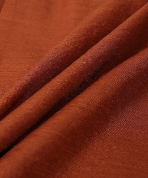 ADAM ET ROPE'（アダムエロペ）の「【アウトレット店舗・WEB限定】シアーリネンミックスブラウス（シャツ/ブラウス・レディース・ライトグレー/ブラック/ブラウン/レンガ・FREE）」の10枚目の写真