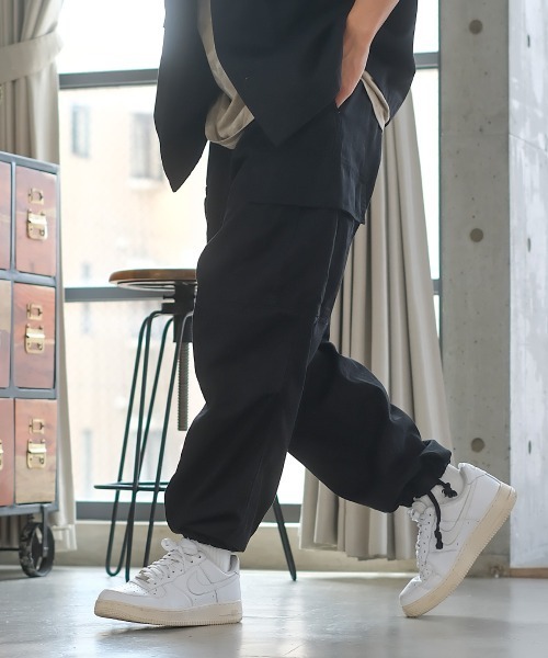 improves（インプローブス）の「ワイドシルエット 6P ミリタリー カーゴパンツ（カーゴパンツ・メンズ・ホワイト/オリーブ/ベージュ/ブラック・MEDIUM/LARGE）」の13枚目の写真