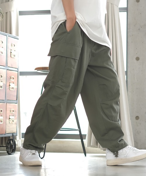 improves（インプローブス）の「ワイドシルエット 6P ミリタリー カーゴパンツ（カーゴパンツ・メンズ・ホワイト/オリーブ/ベージュ/ブラック・MEDIUM/LARGE）」の19枚目の写真