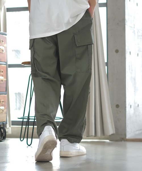 improves（インプローブス）の「ワイドシルエット 6P ミリタリー カーゴパンツ（カーゴパンツ・メンズ・ホワイト/オリーブ/ベージュ/ブラック・MEDIUM/LARGE）」の20枚目の写真