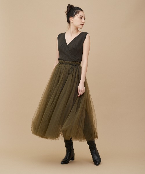 セール ニット チュールワンピース ワンピース Drwcys ドロシーズ のファッション通販 Zozotown