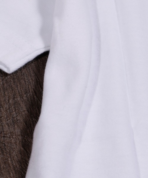 SUPERTHANKS（スーパーサンクス）の「【キッズ】蝶ネクタイワッペン【グログラン】Tシャツ リンクコーデ 親子コーデ（Tシャツ/カットソー・キッズ・ホワイト×ブラック/ブラック×ブラック・100/110/120/130/140/150）」の11枚目の写真