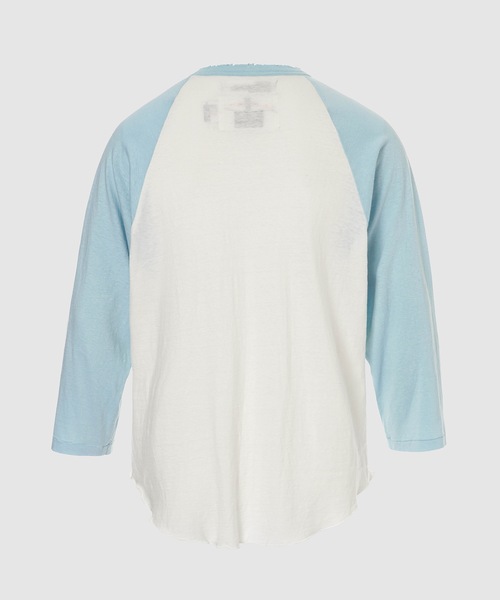 DAIRIKU(ダイリク)の「"Palms" Raglan Tee(Tシャツ/カットソー・メンズ・ヘザーグレー/ブルー系その他/ブルー系その他2・S/M/L)」の4枚目の写真
