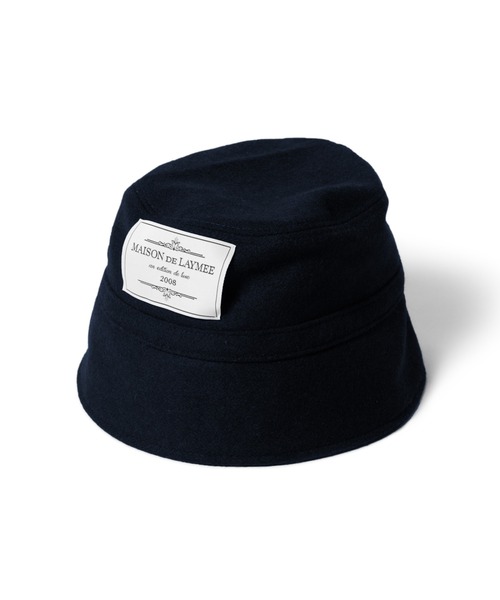 LAYMEE（レイミー）の「Blanca bucket hat / ブランカバケットハット（パーカー・レディース・ブラック/ベージュ/グレー/オリーブ・FREE）」の2枚目の写真