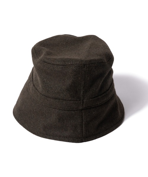 LAYMEE（レイミー）の「Blanca bucket hat / ブランカバケットハット（パーカー・レディース・ブラック/ベージュ/グレー/オリーブ・FREE）」の8枚目の写真