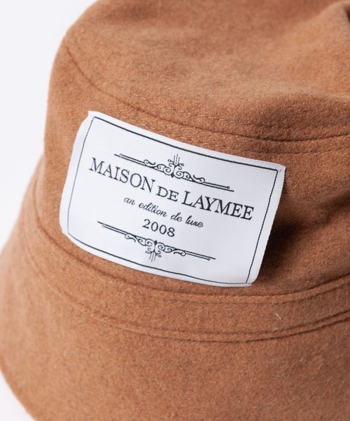 LAYMEE（レイミー）の「Blanca bucket hat / ブランカバケットハット（パーカー・レディース・ブラック/ベージュ/グレー/オリーブ・FREE）」の13枚目の写真