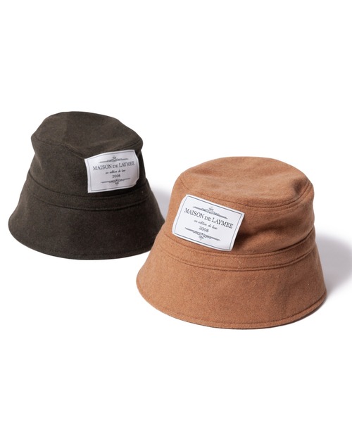 LAYMEE（レイミー）の「Blanca bucket hat / ブランカバケットハット（パーカー・レディース・ブラック/ベージュ/グレー/オリーブ・FREE）」の15枚目の写真