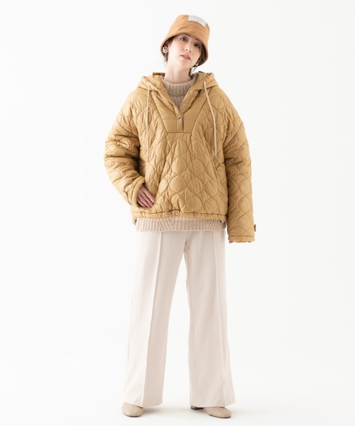 LAYMEE（レイミー）の「Blanca bucket hat / ブランカバケットハット（パーカー・レディース・ブラック/ベージュ/グレー/オリーブ・FREE）」の16枚目の写真