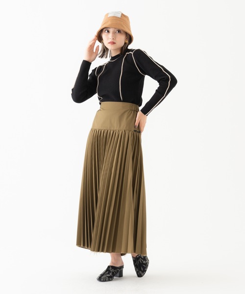 LAYMEE（レイミー）の「Blanca bucket hat / ブランカバケットハット（パーカー・レディース・ブラック/ベージュ/グレー/オリーブ・FREE）」の17枚目の写真