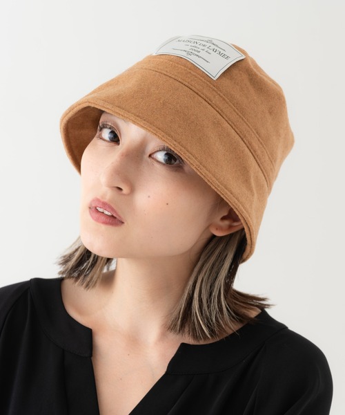LAYMEE（レイミー）の「Blanca bucket hat / ブランカバケットハット（パーカー・レディース・ブラック/ベージュ/グレー/オリーブ・FREE）」の22枚目の写真