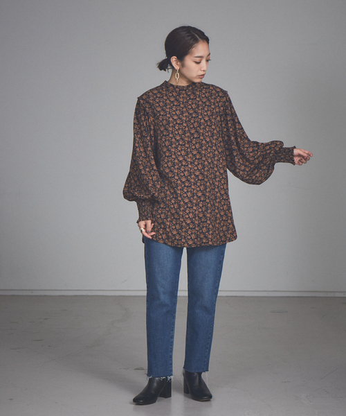 NOMINE(ノミネ)の「【展開店舗限定】カットオフテーパードデニム(デニムパンツ・レディース・ライトグレー/ブルー・X-SMALL/S/M/L)」の6枚目の写真