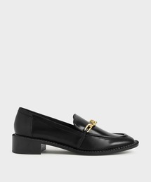 チャンキーチェーンリンク ローファー / Chunky Chain Link Loafers